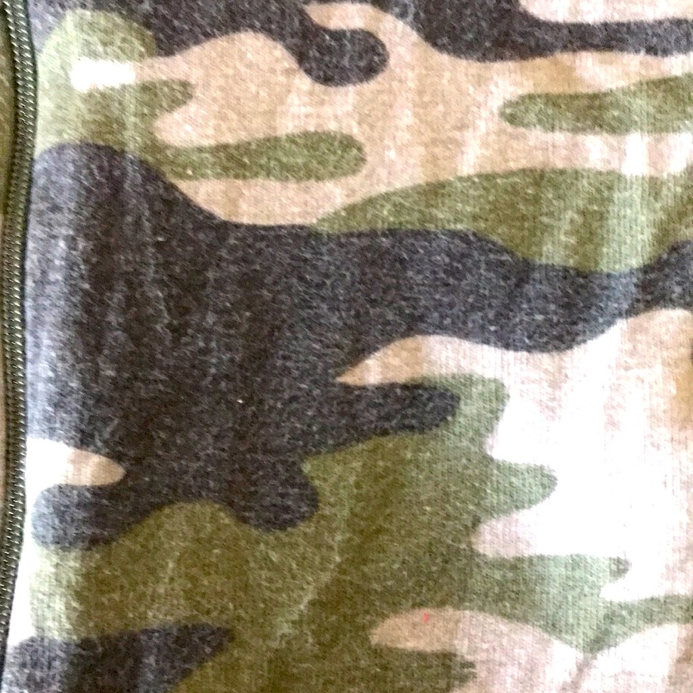 Camo toddler footed pajamas